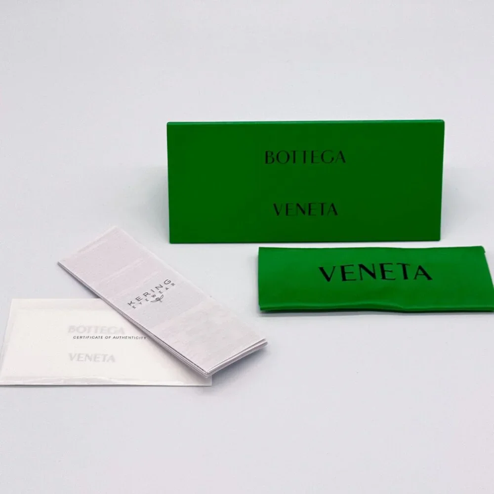 NEW BOTTEGA VENETA BV1107S 004 UNISEX GOLD GREY SUNGLASSES BOTTEGA VENETA
